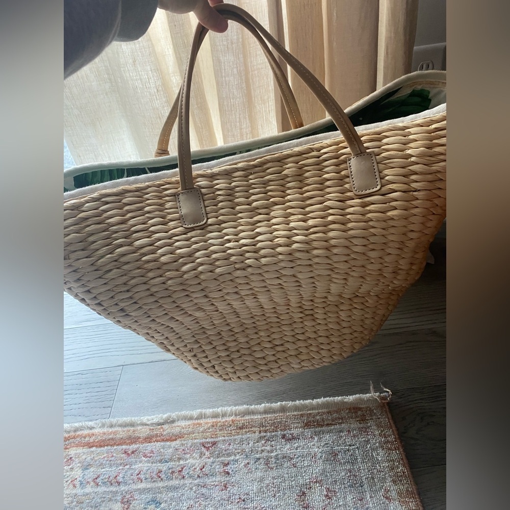 Large Riviera Straw India Hicks Tote Bag - Picture 6 of 6